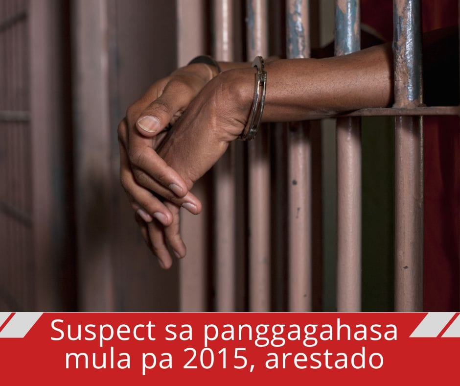Suspect sa panggagahasa mula pa 2015, arestado