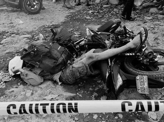 Construction worker patay sa ambush