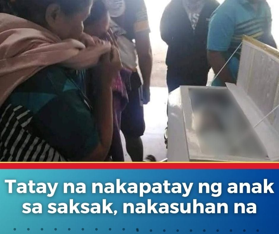 Tatay na nakapatay ng anak sa saksak, nakasuhan na