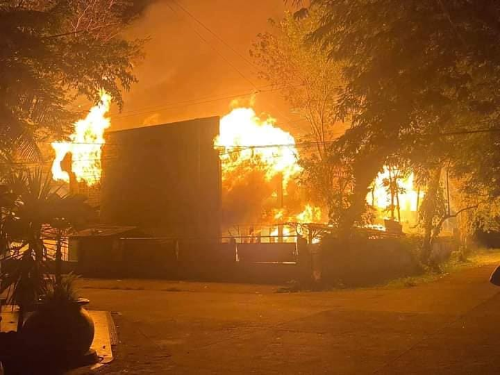 Paaralan sa Zamboanga del Sur tinupok ng apoy