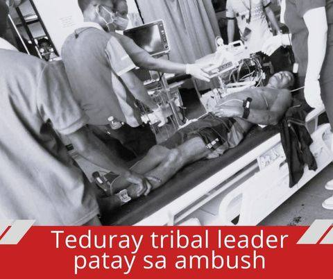Teduray tribal leader patay sa ambush