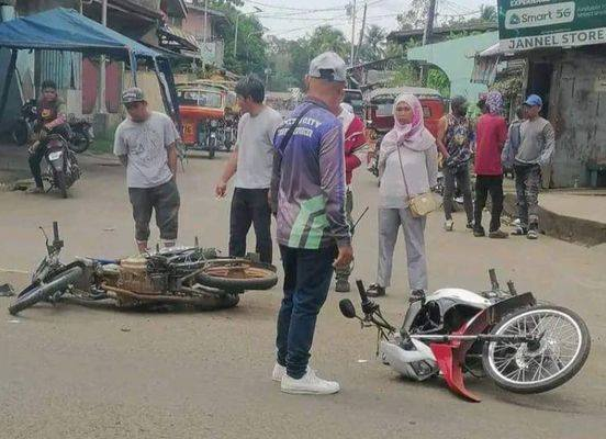Salpukan ng dalawang motorsiklo sa Lamitan City, Basilan