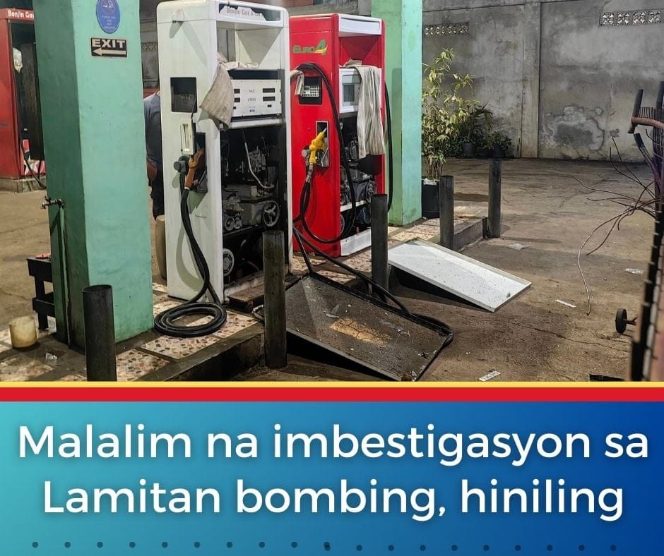 Malalim na imbestigasyon sa Lamitan bombing, hiniling