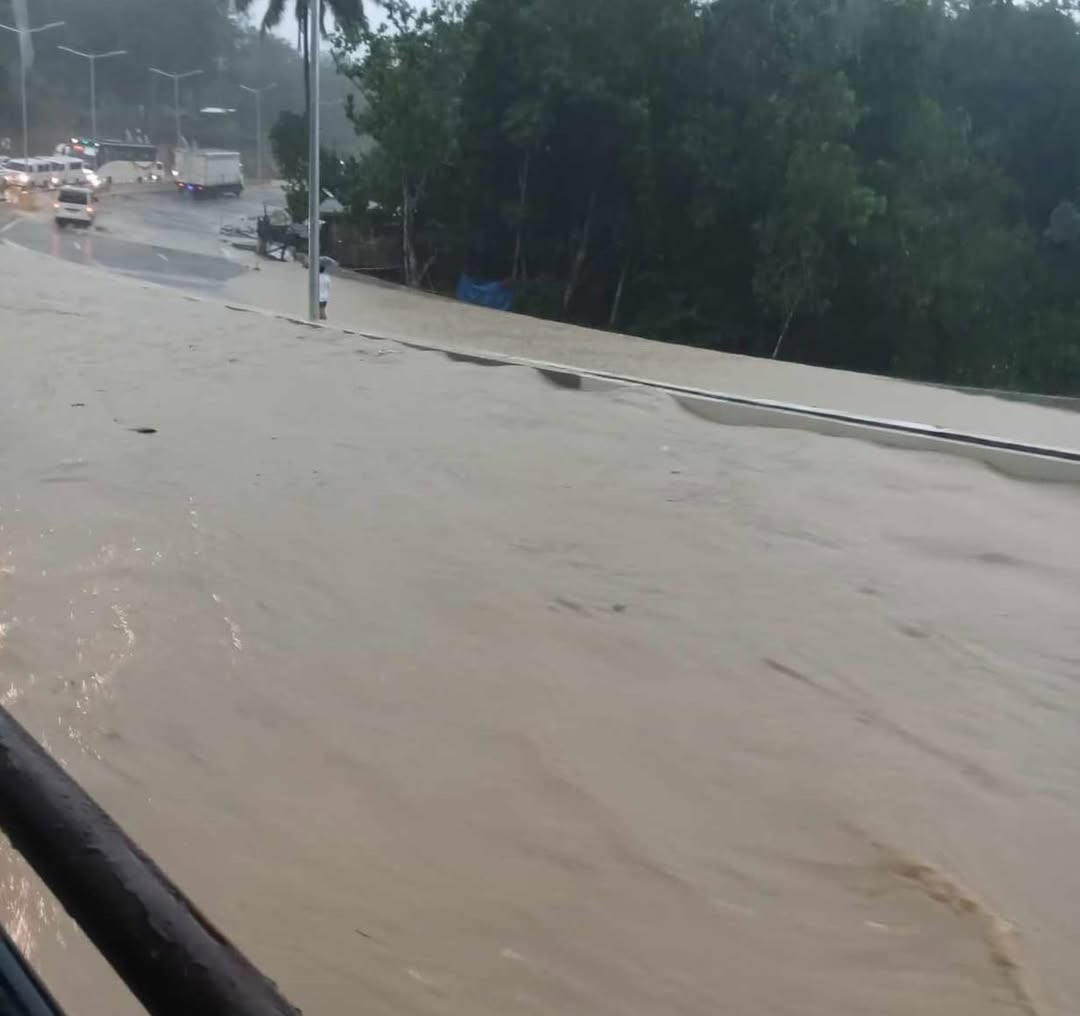 Highway sa boundary ng Cotabato at Davao del Sur binaha