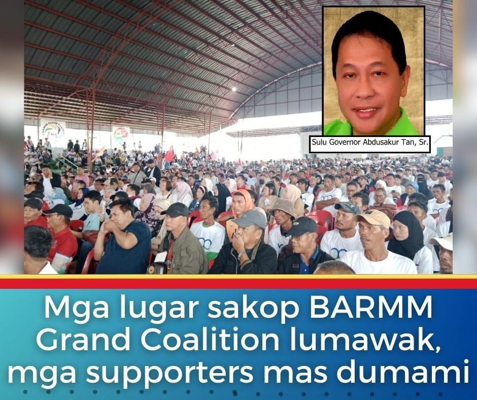 Mga lugar sakop BARMM Grand Coalition lumawak, mga supporters mas dumami