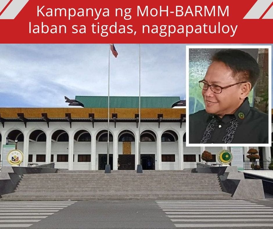 Kampanya ng MoH-BARMM Laban sa tigdas, nagpapatuloy