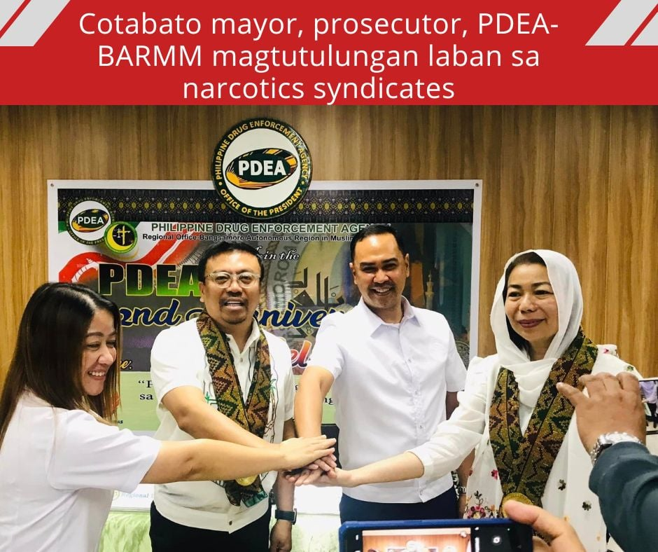 Cotabato mayor, prosecutor, PDEA- BARMM magtutulungan laban sa narcotics syndicates