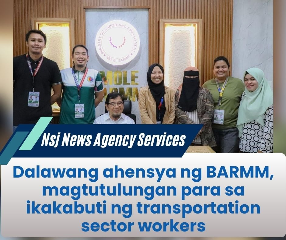 Dalawang ahensya ng BARMM, magtutulungan para sa ikakabuti mg transportation sector workers