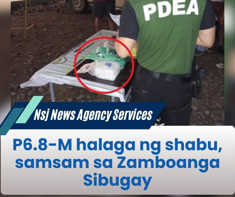 P6.8-M halaga ng shabu nasamsam sa Zamboanga Sibugay