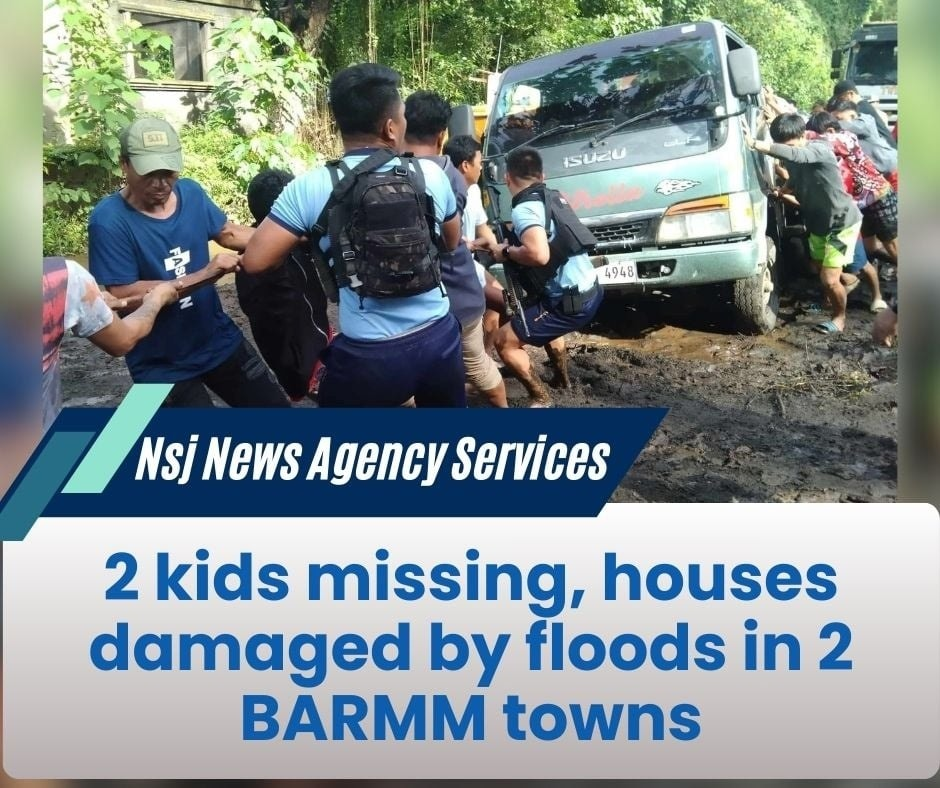2 kids missing, houses damaged by floods in BARMM towns