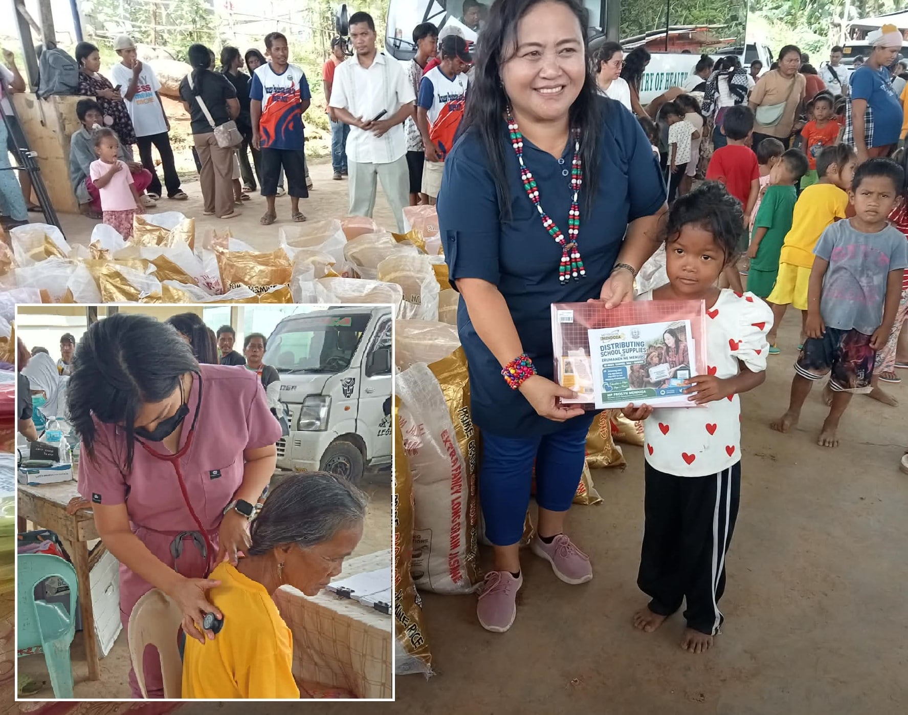 Mga bata sa isang Bangsamoro municipality nabigyan ng school supplies