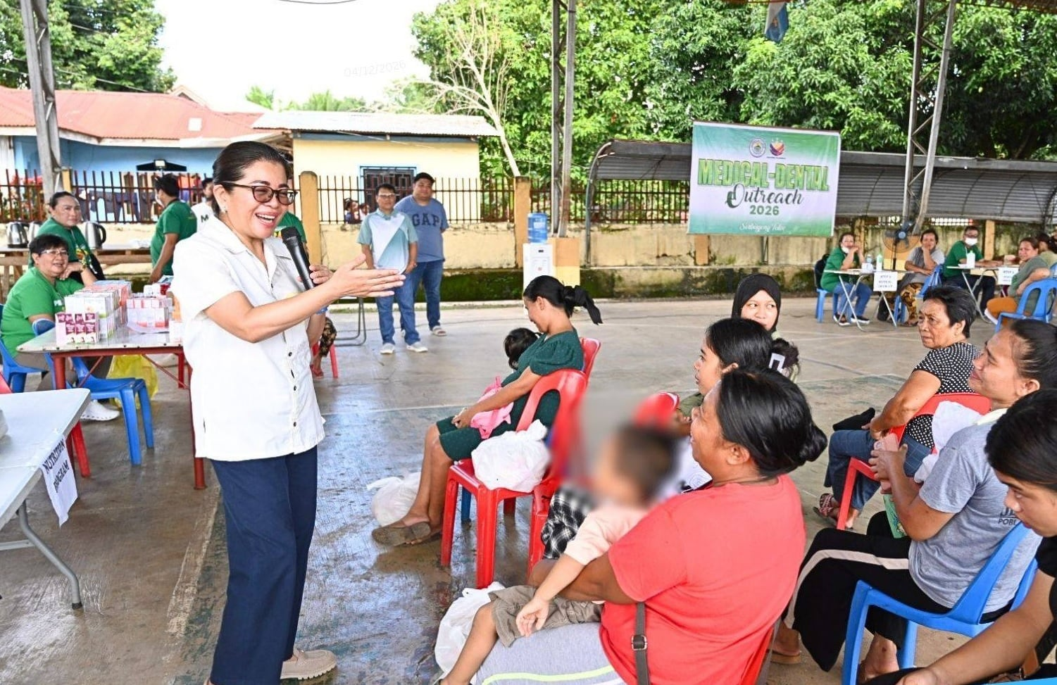 277 residente ng Carmen, Cotabato, nagamot ng libre